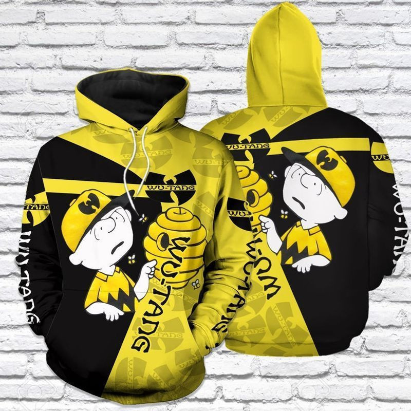 The Peanuts Wu Tang Charlie Brown Hive 3d Hoodie Zip Hoodie