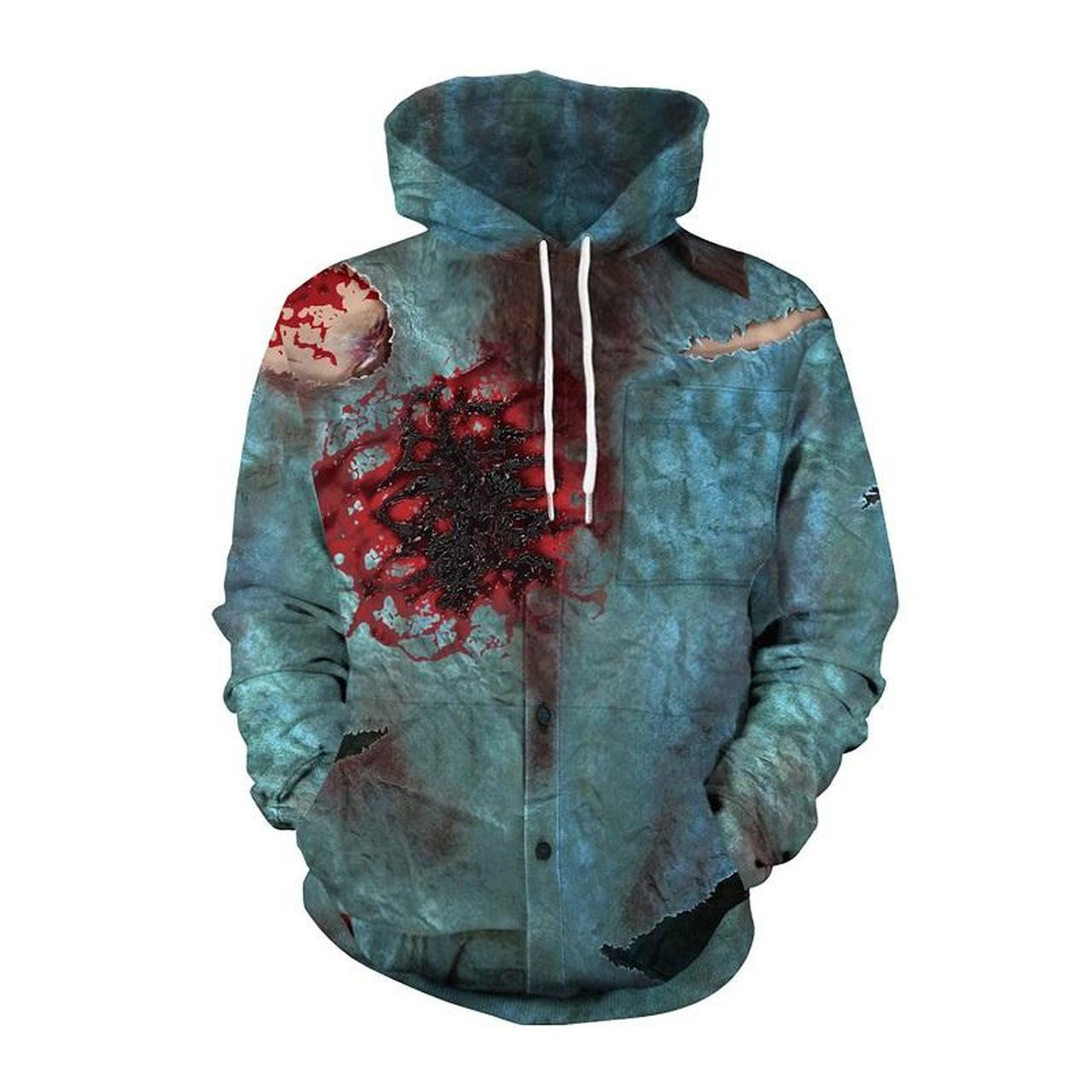 Halloween Blood Shoot Print 3D All Over Print Hoodie & Zip Hoodie
