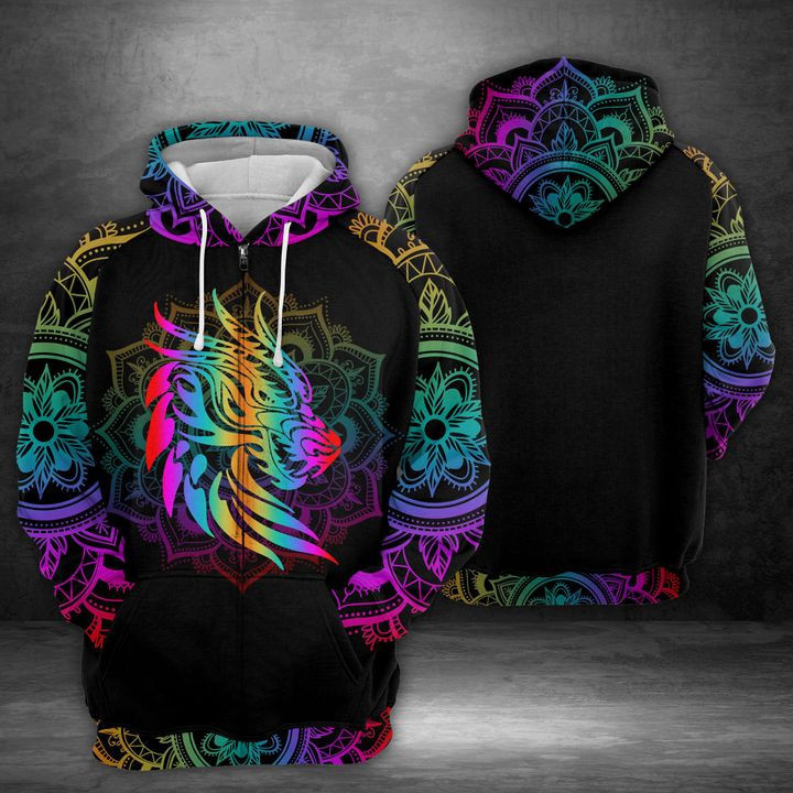 Dragon Head 3D All Over Print Hoodie & Zip Hoodie
