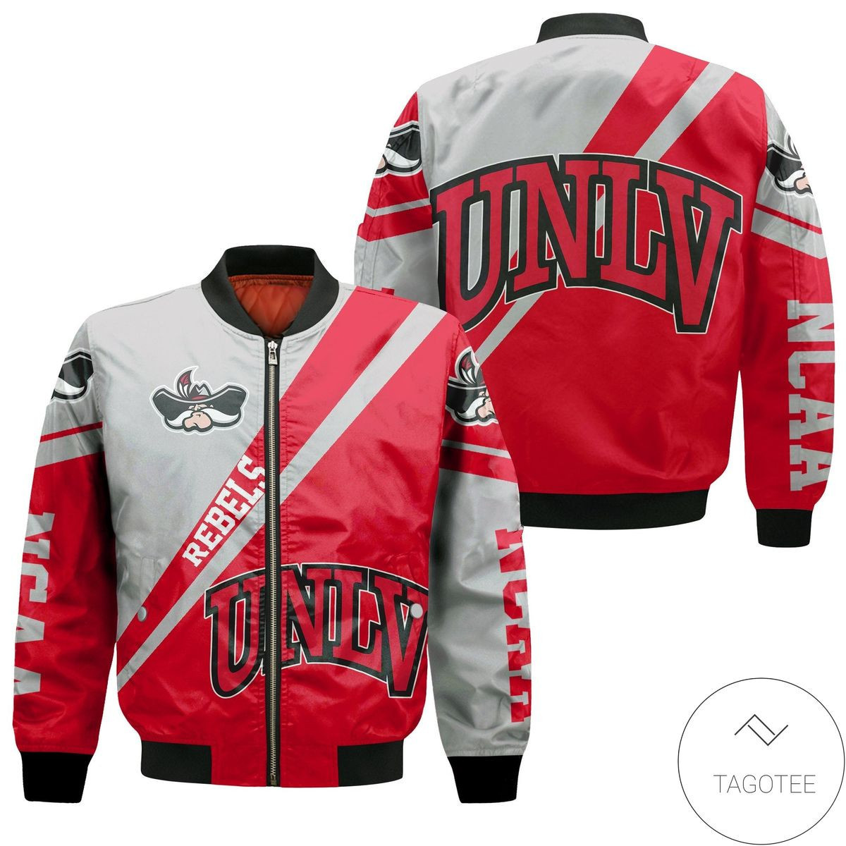 UNLV Rebels Cross Style Bomber Jacket