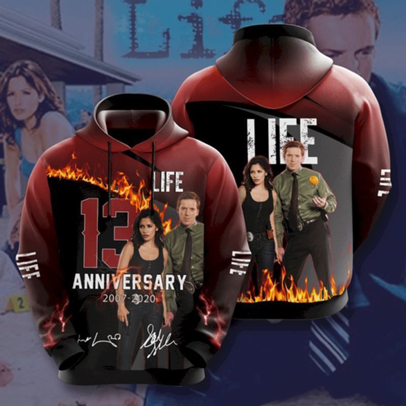 Life Anniversary 13 Years All Over Printed 3d Hoodie