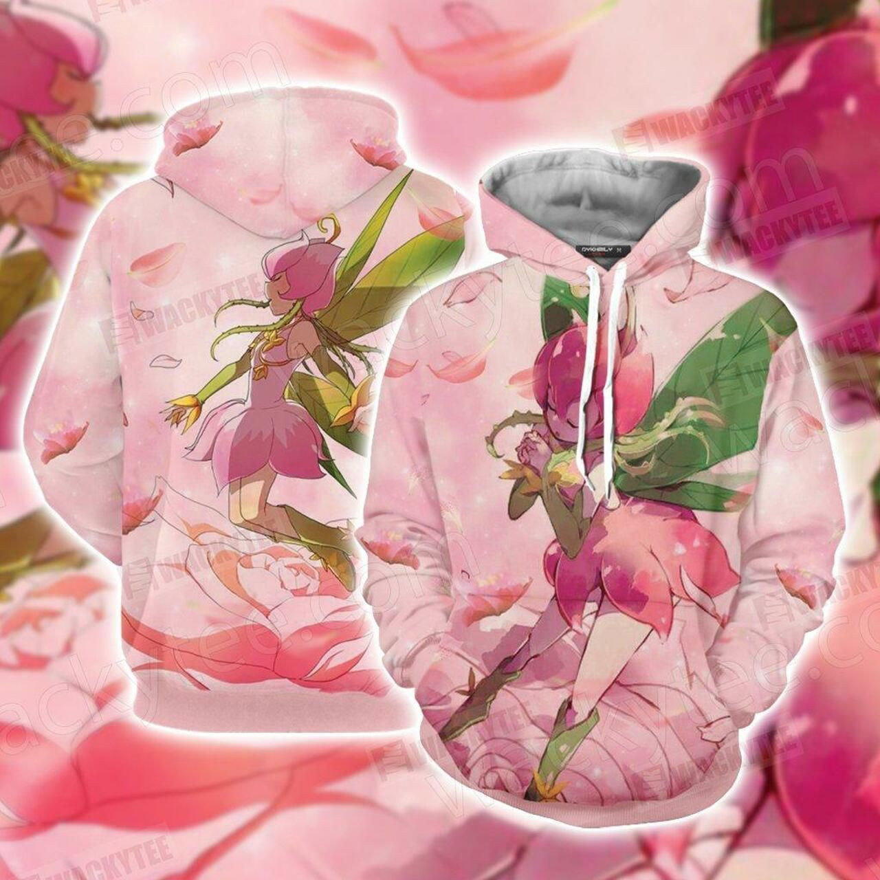 Digimon Lillymon 3D All Over Print Hoodie & Zip Hoodie