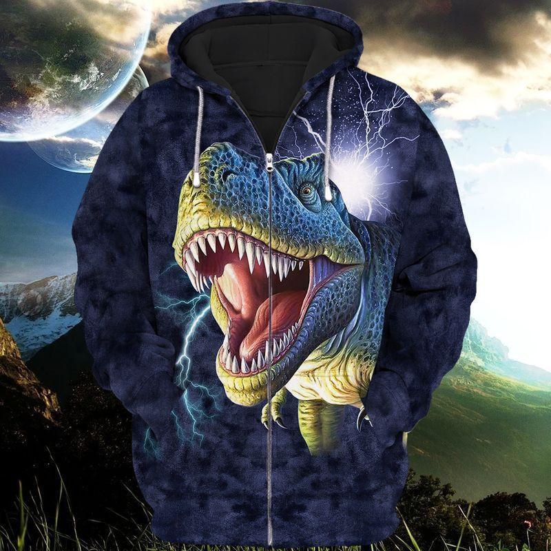 Dinosaurs 2 Give 3d Hoodie Zip Hoodie