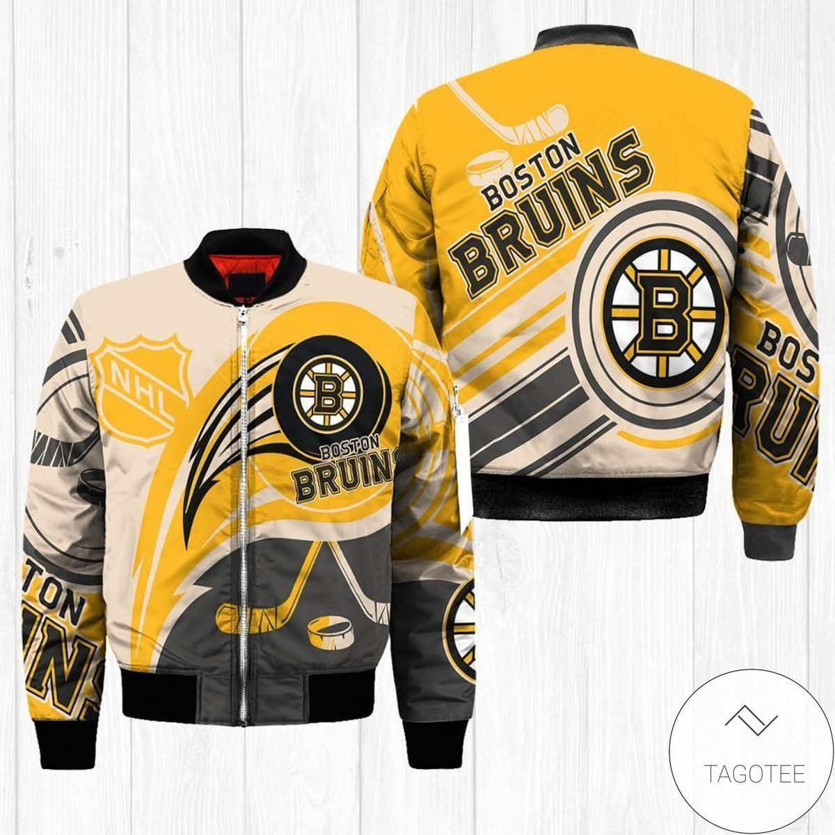 Boston Bruins Bomber Jacket V5