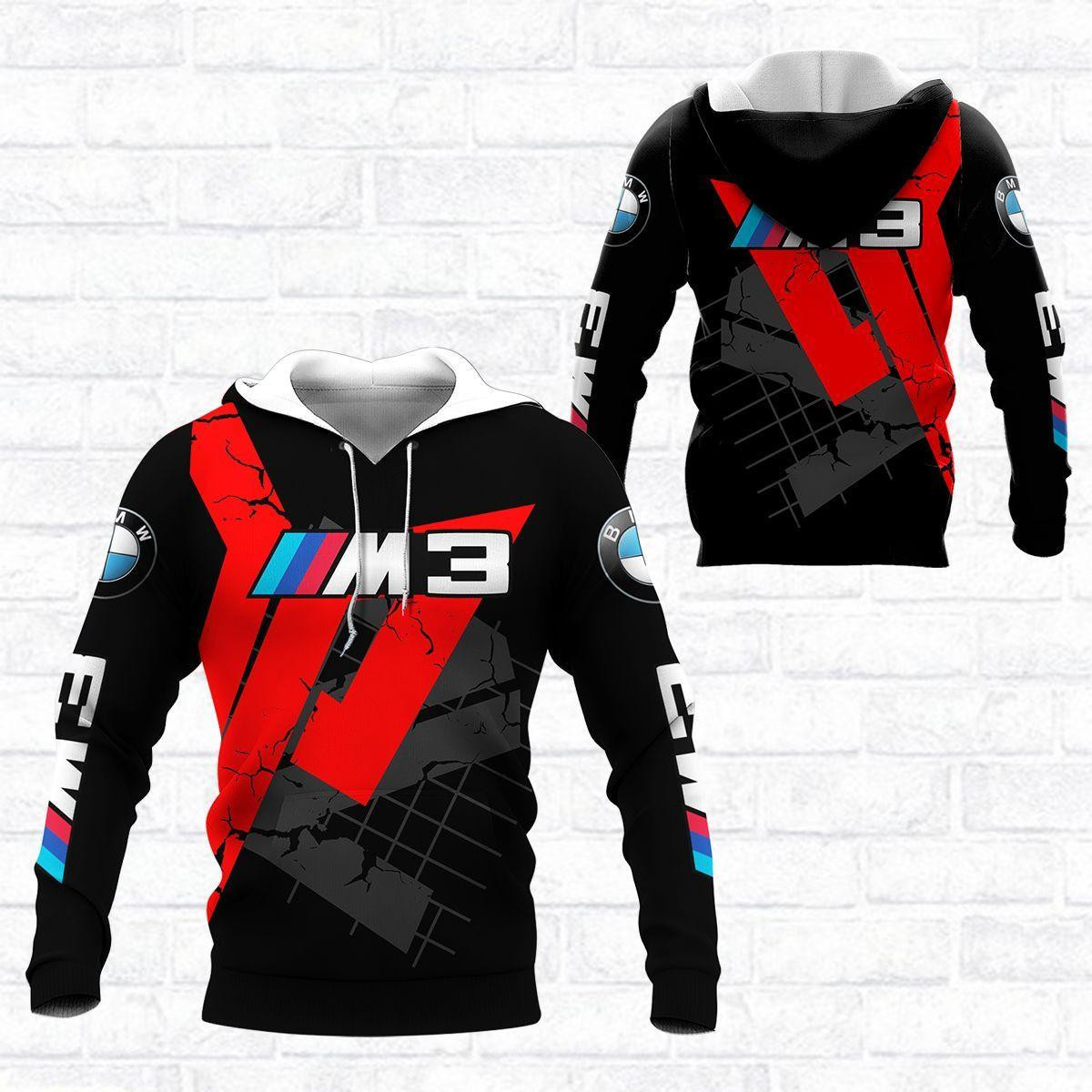 Bmw M3 Shirt 443, 3d Hoodie Zip Hoodie