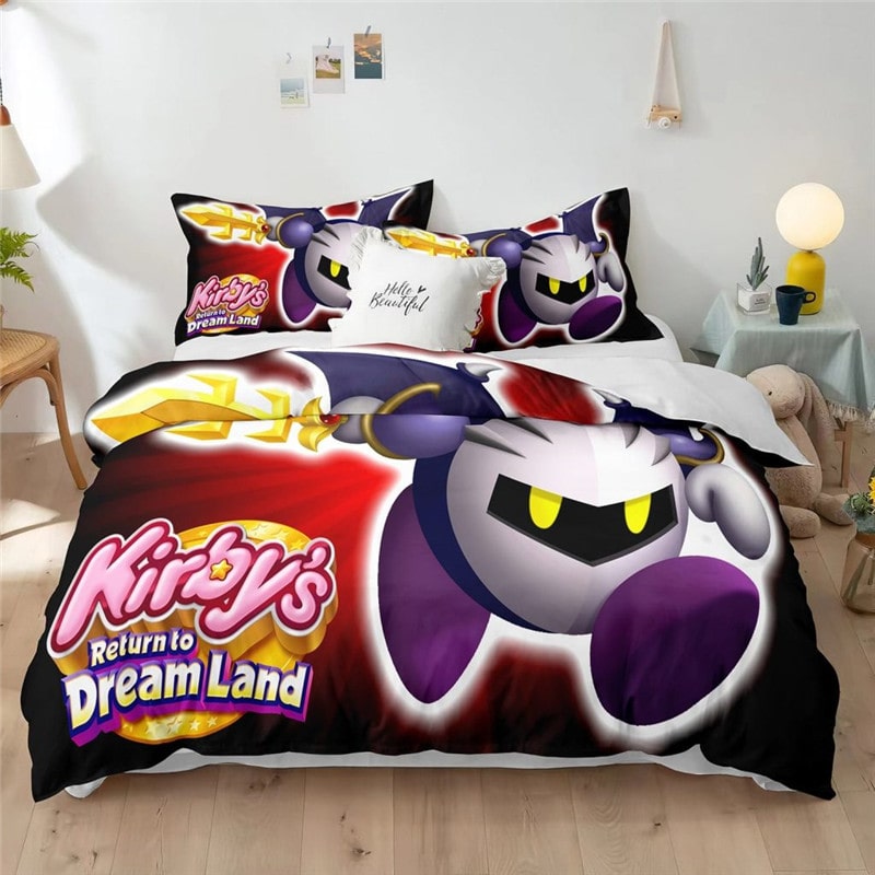 Kirby Bedding Set Kirby Return To Dream Land Duvet Covers