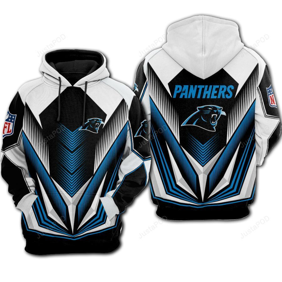 Carolina Panthers Fullover 3D All Over Print Hoodie & Zip Hoodie