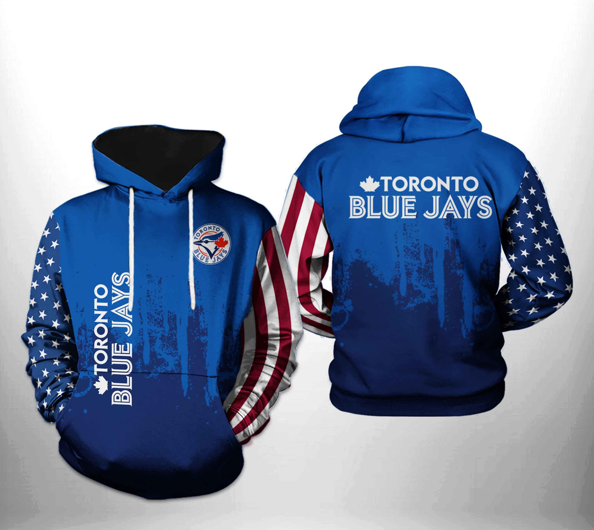 Toronto Blue Jays MLB Team US 3D All Over Print Hoodie & Zip Hoodie