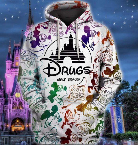 Drugs Walt Dealer Disney 3D All Over Print Hoodie & Zip Hoodie