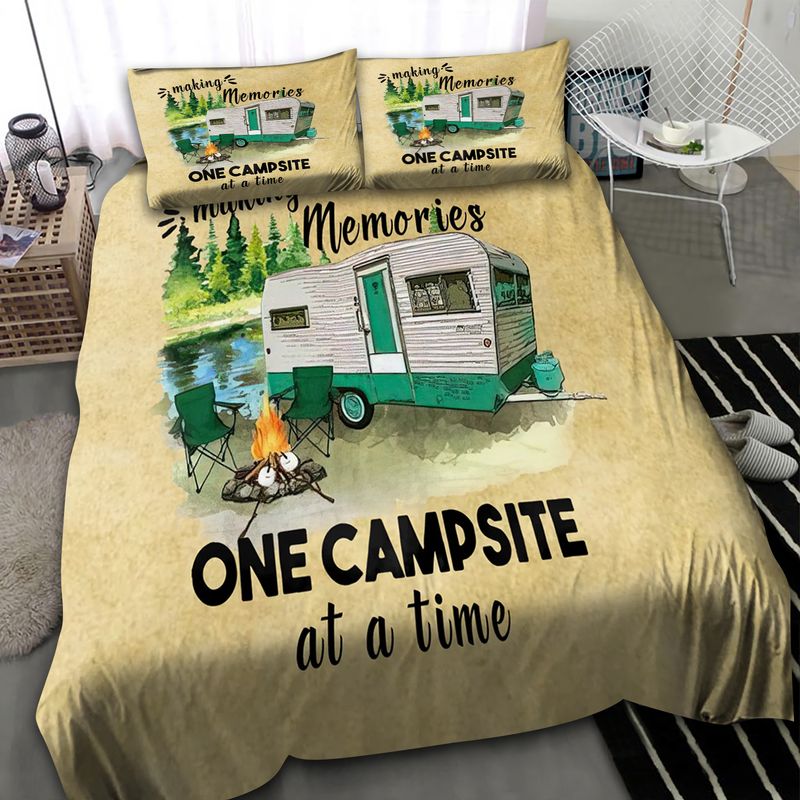 Camping Bedding Set Making Memmories One Campsite At A Time Duvet Covers