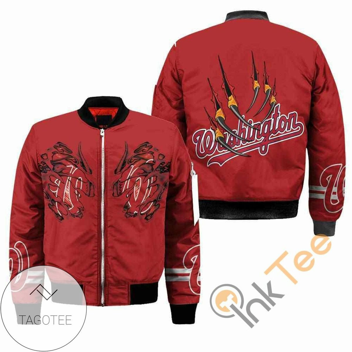 Washington Nationals Claws Bomber Jacket