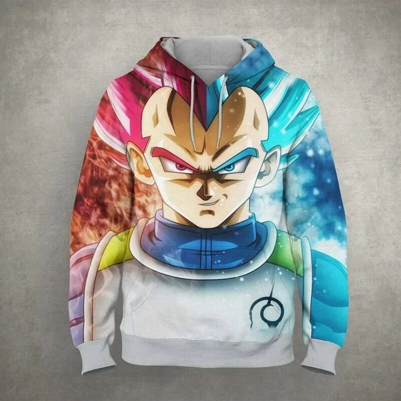 Goku Cartoon Dragon Ball 39 Over Print 3d Hoodie Zip Hoodie