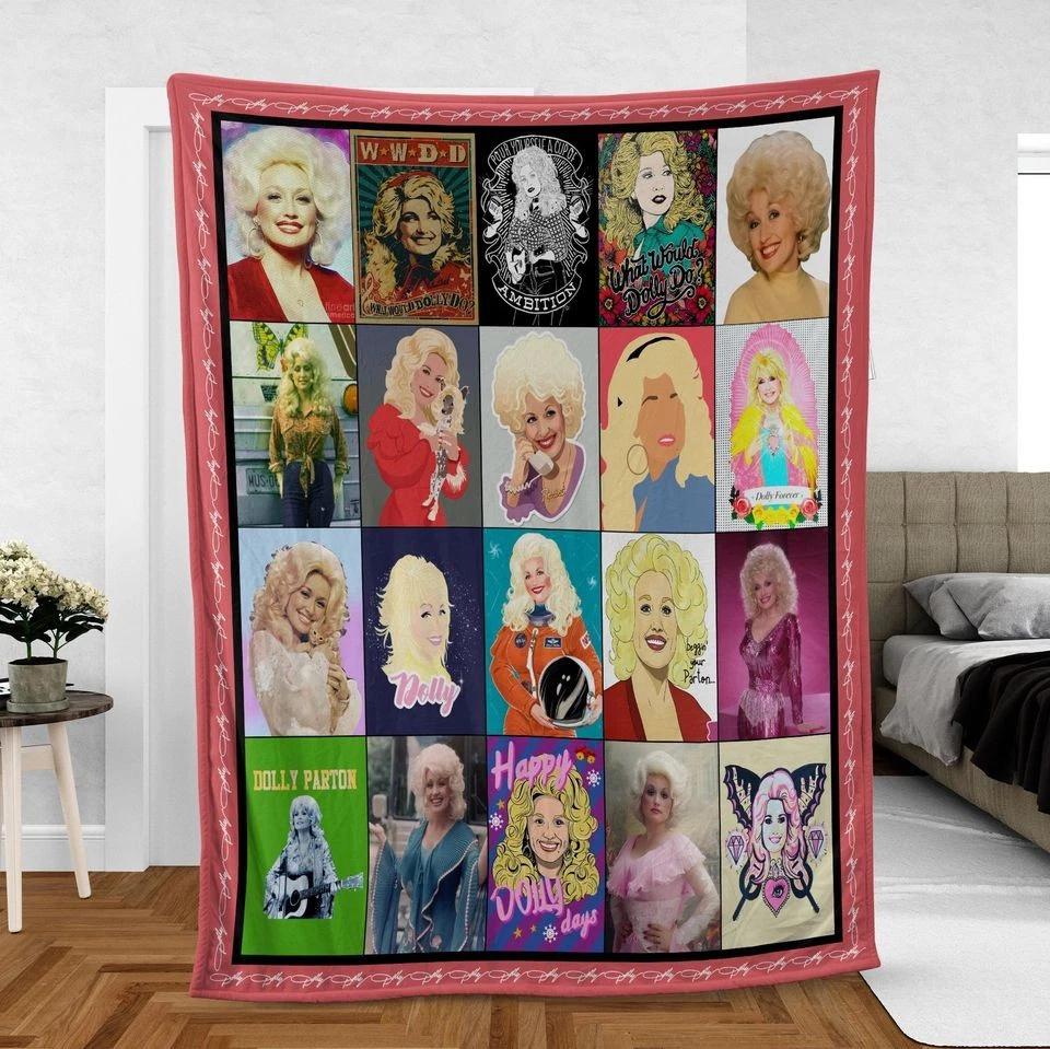 Dolly Fleece Sherpa Blanket