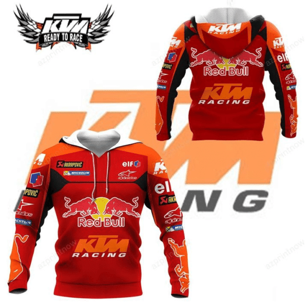 Ktm Racing Shirt 581, 3d Hoodie 425