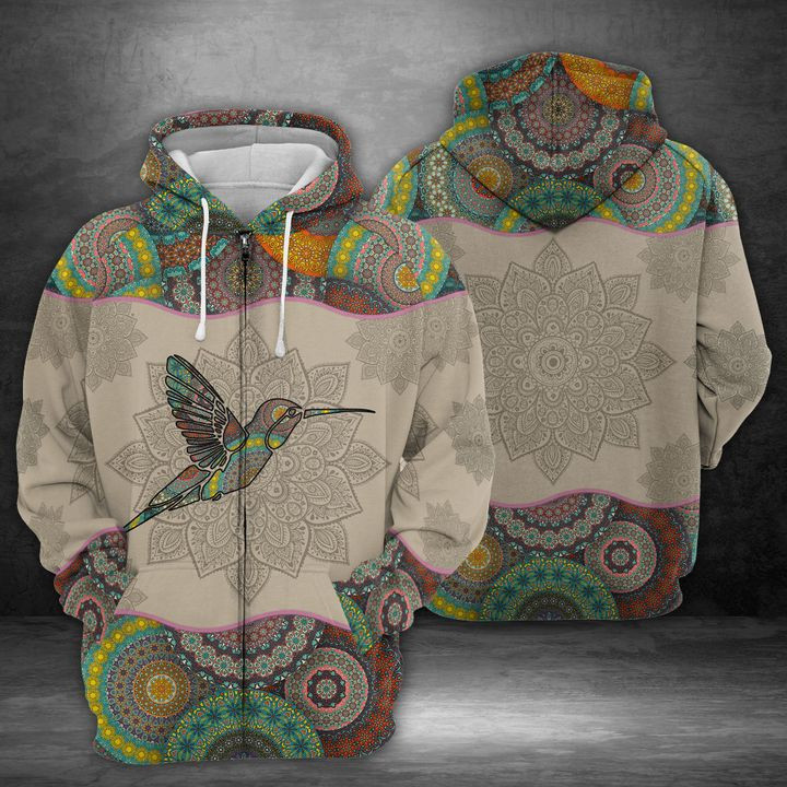 Hummingbird 3D All Over Print Hoodie & Zip Hoodie