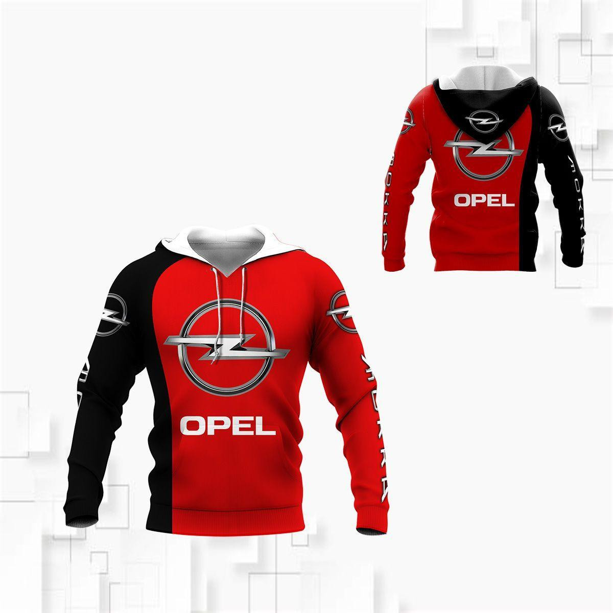 Opel Mokka Shirt 1025, 3d Hoodie Zip Hoodie