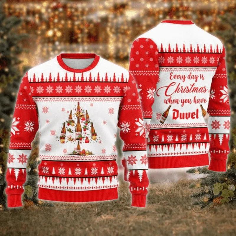 Duvel Christmas Tree Ugly Christmas Sweater