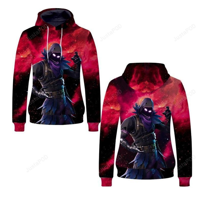 Youth Raven 3D All Over Print Hoodie & Zip Hoodie