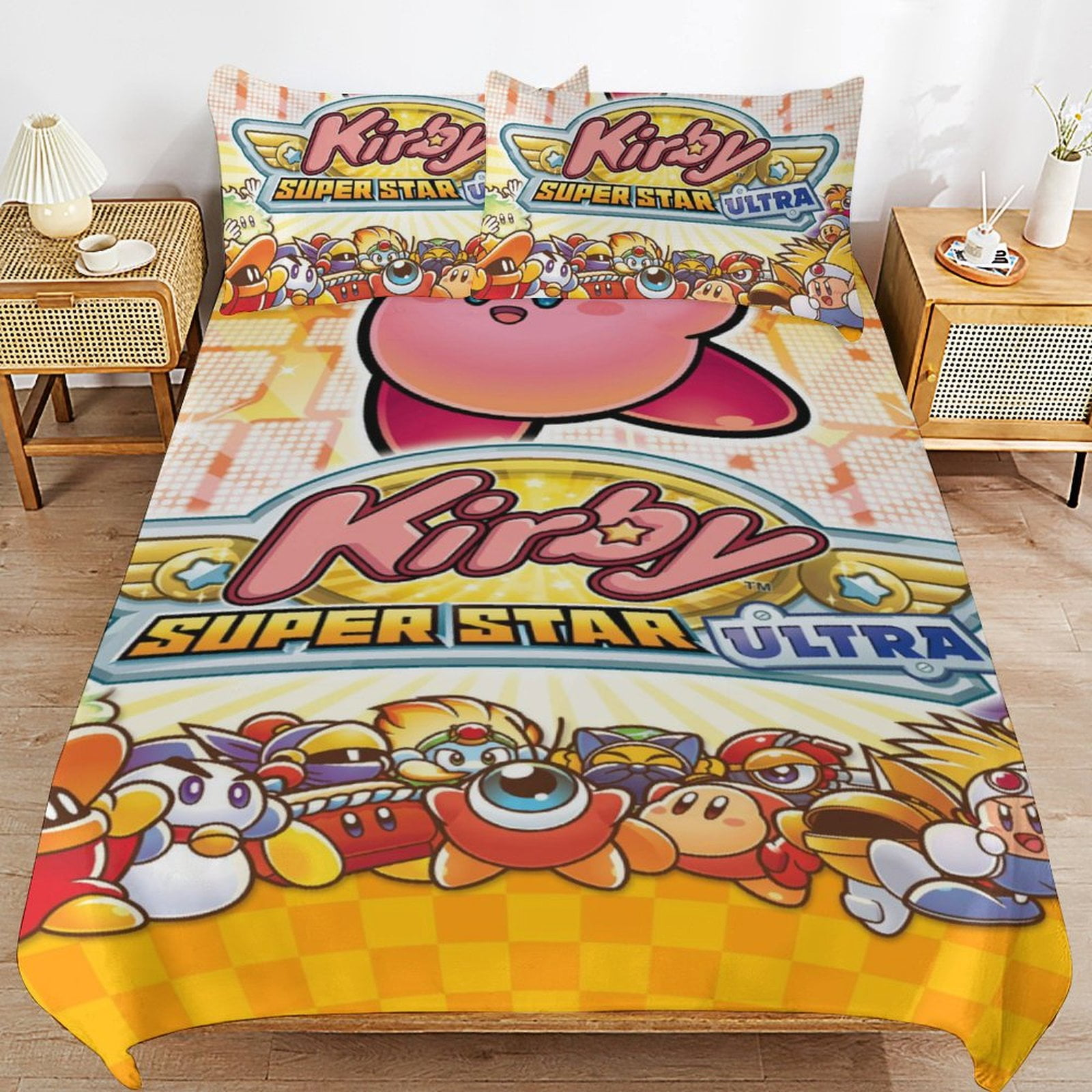 Kirby Bedding Set Kirby Super Star Ultra Duvet Covers