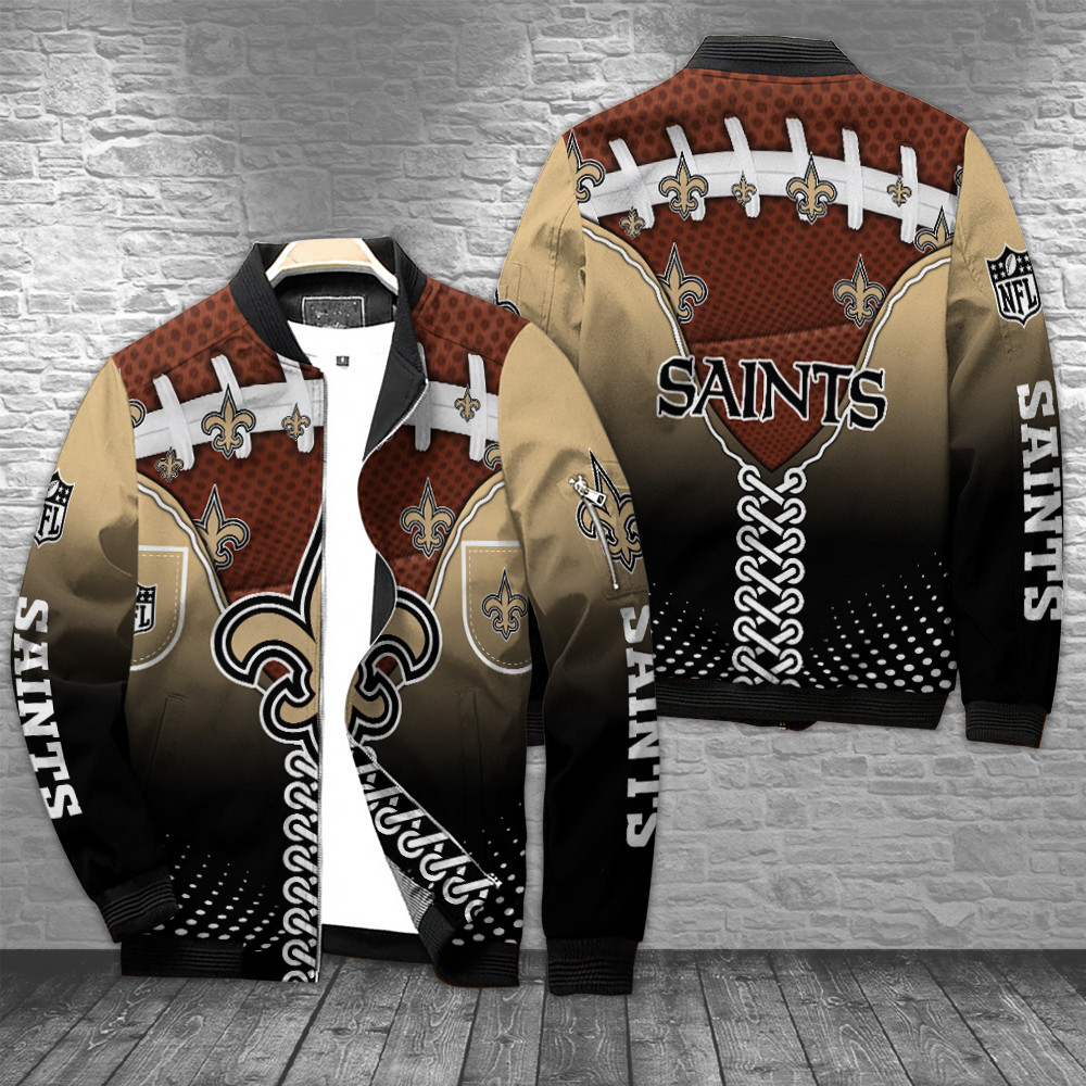 New Orleans Saints Bomber Jacket BG929