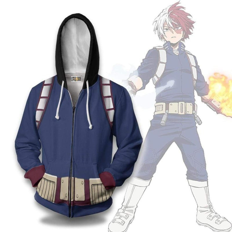Todoroki 3D All Over Print Hoodie & Zip Hoodie