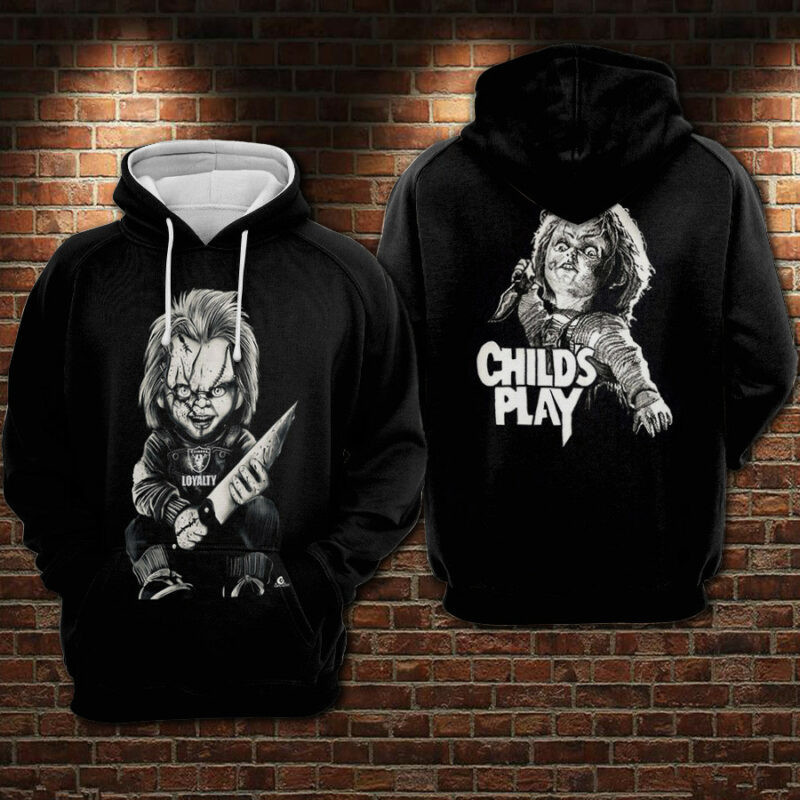 Chucky Doll Hoodie - Zip Hoodie