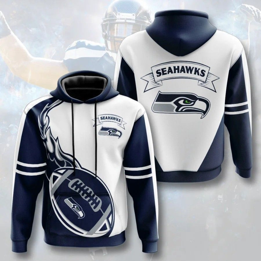 Seattle Seahawks 3D All Over Print Hoodie & Zip Hoodie