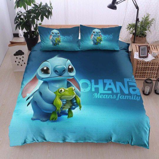 Stitch Bedding Set DN Ohana Means Family Stitch Duvet Covers