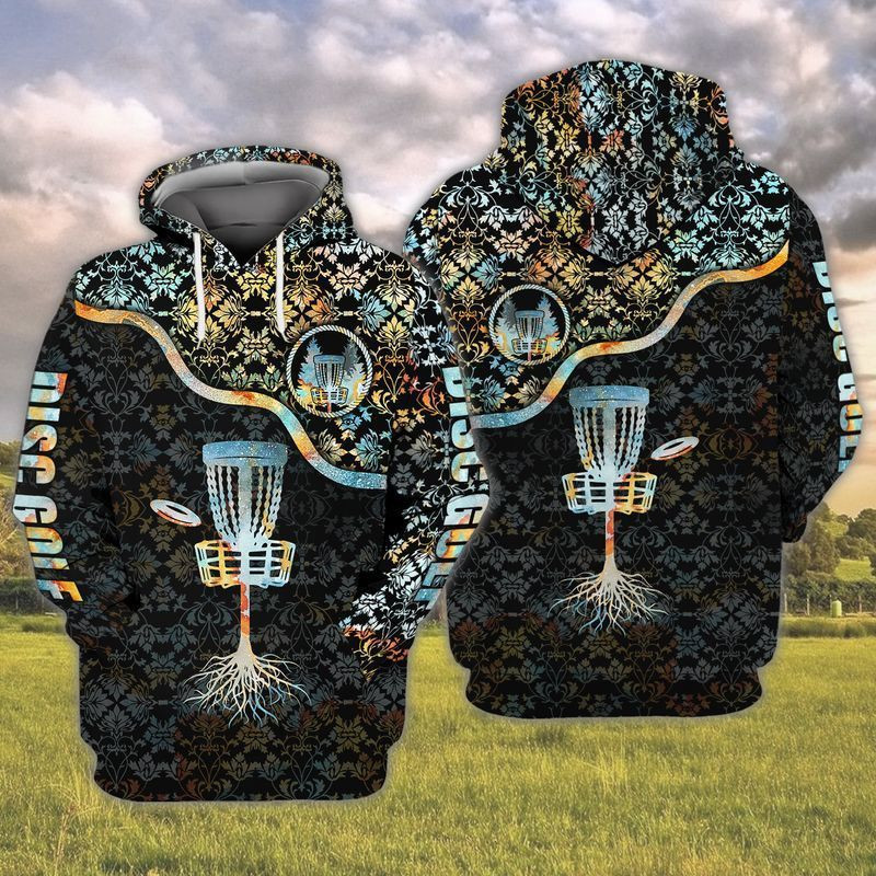 Disc Golf 3d Hoodie Zip Hoodie