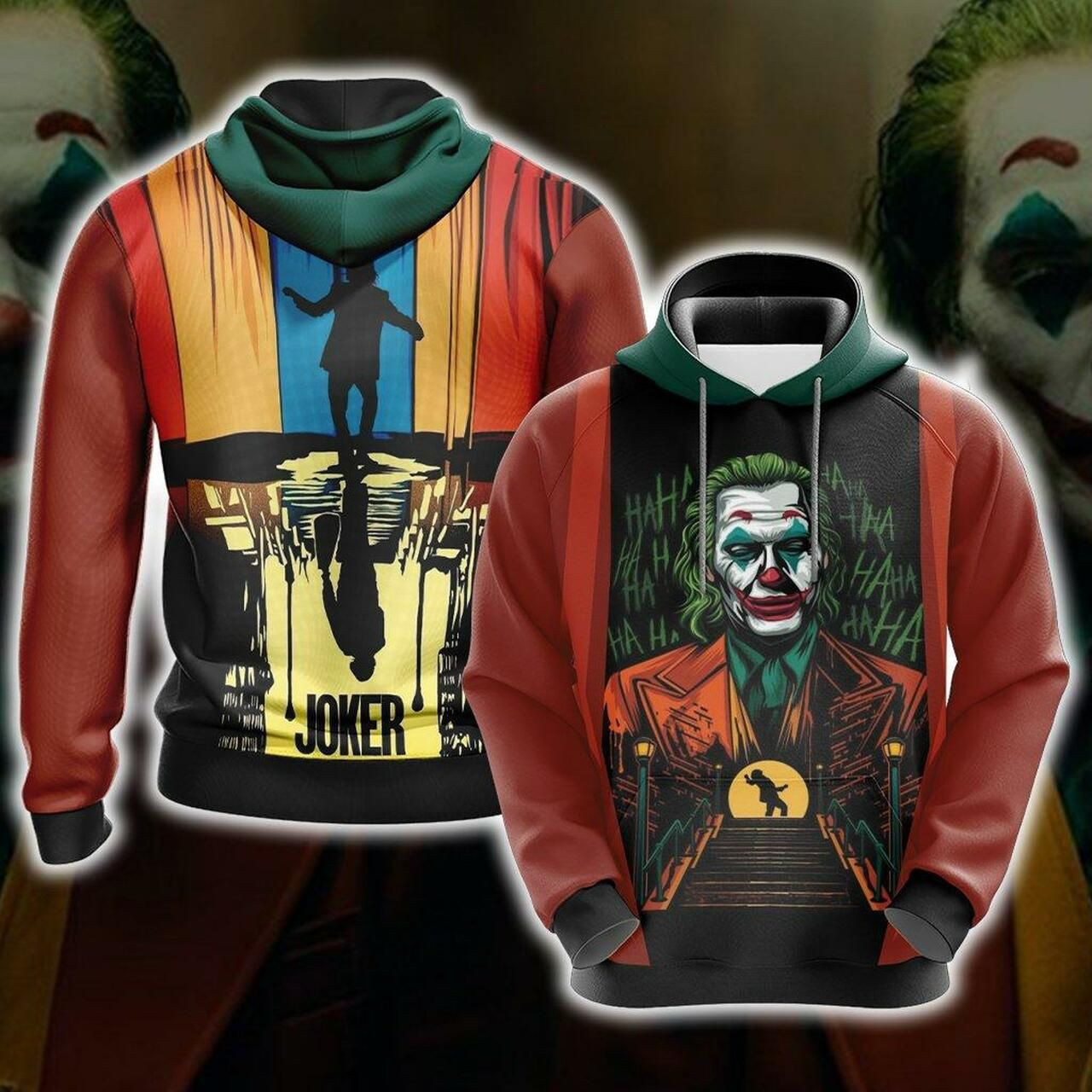 Joker New Collection Unisex 3D All Over Print Hoodie & Zip Hoodie