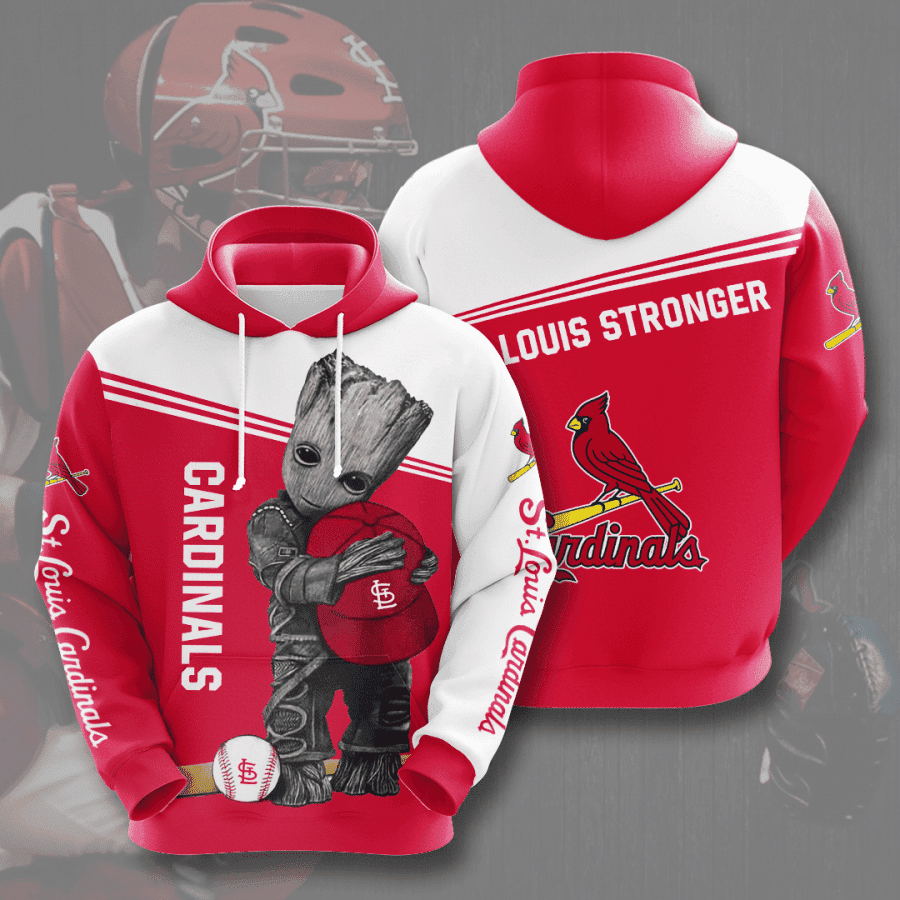 St. Louis Cardinals 3D All Over Print Hoodie & Zip Hoodie
