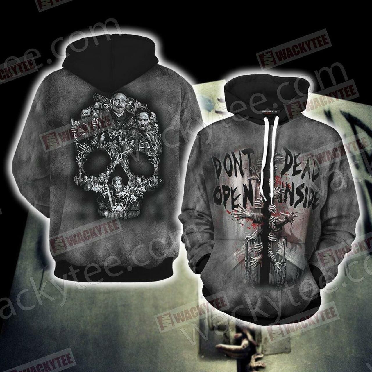 The Walking Dead Unisex 3D All Over Print Hoodie & Zip Hoodie