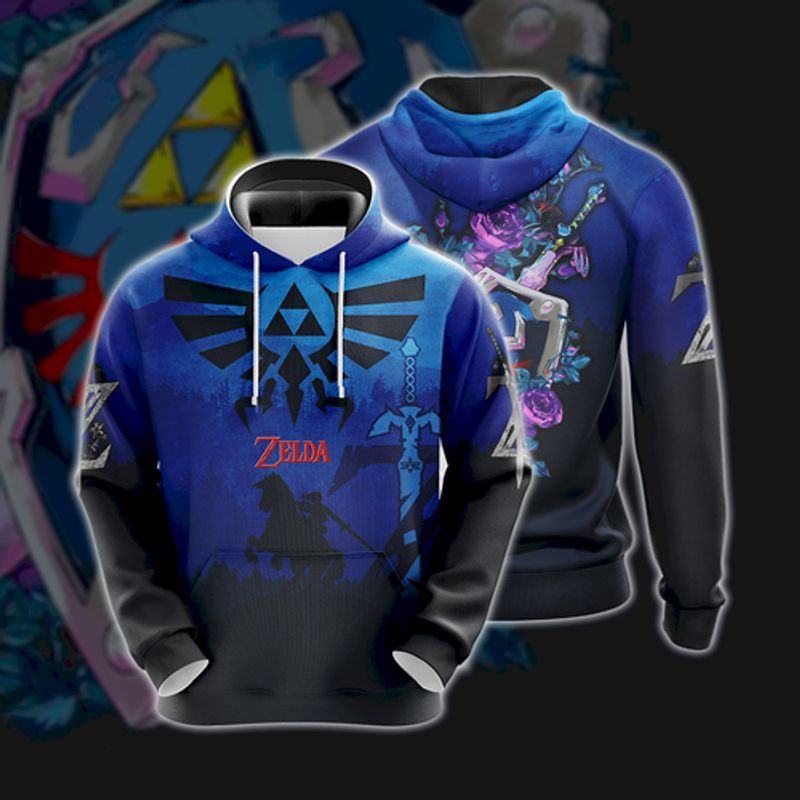 The Legend Of Zelda All Over Printing 3d Hoodie