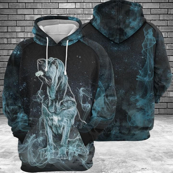 Bloodhound Galaxy 3D All Over Print Hoodie & Zip Hoodie
