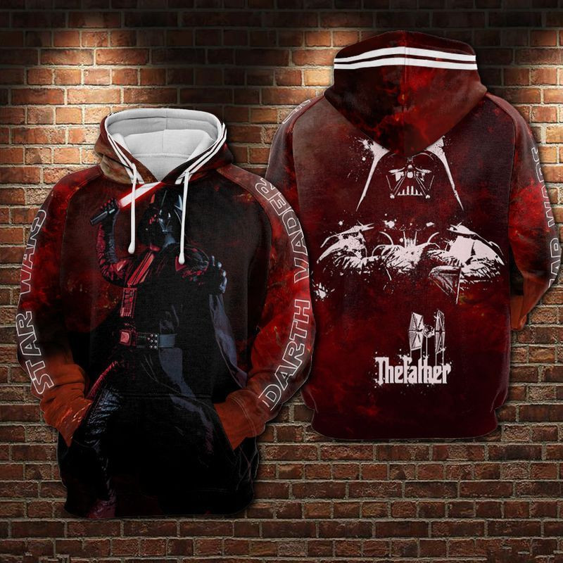Darth Vader – The Father Star Wars Over Print 3d Hoodie Zip Hoodie
