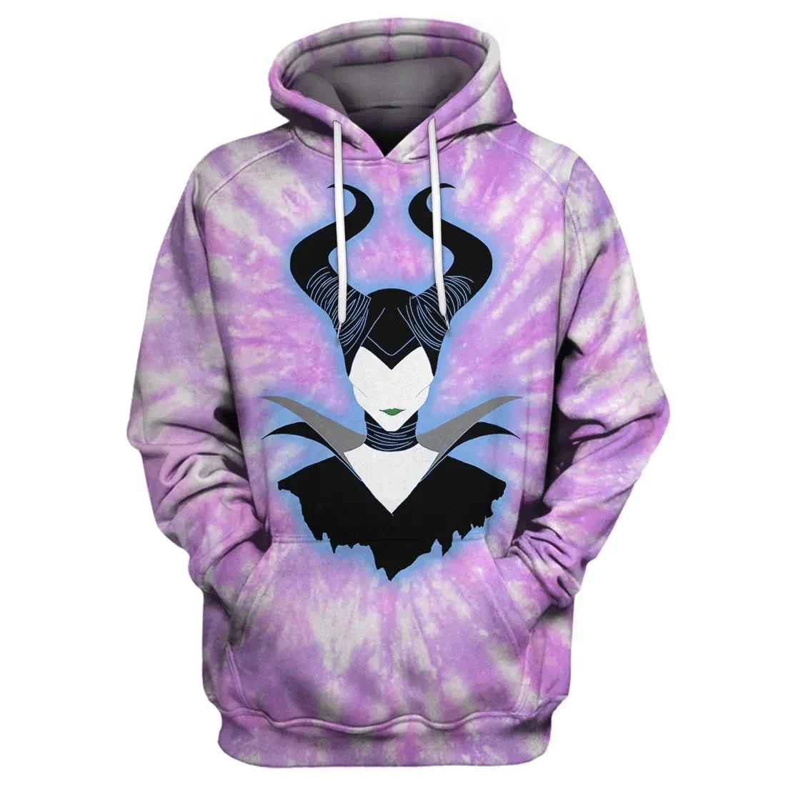 Maleficent Tie Dye 3d Hoodie Zip Hoodie 191