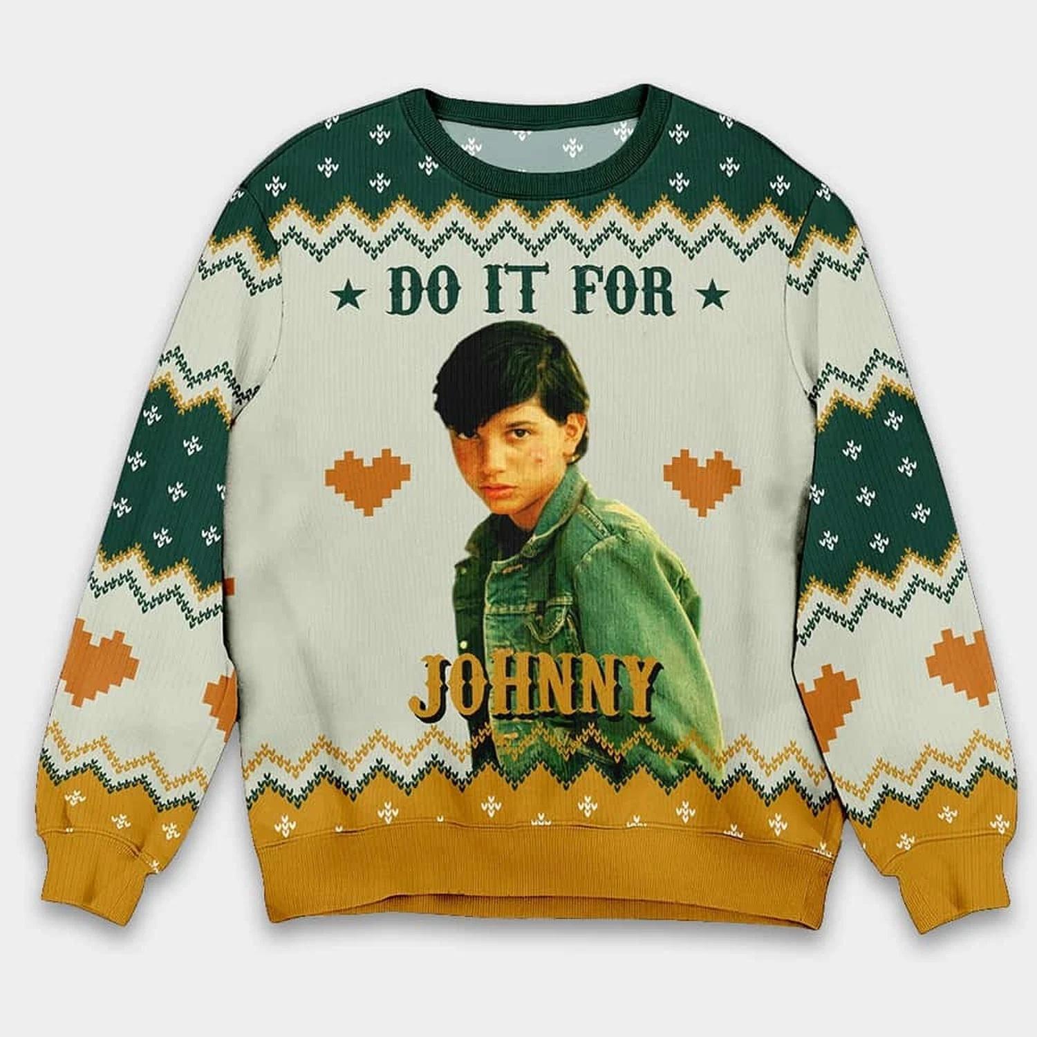 The Outsiders Dallas Winston Do It For Johnny Ugly Christmas Sweater