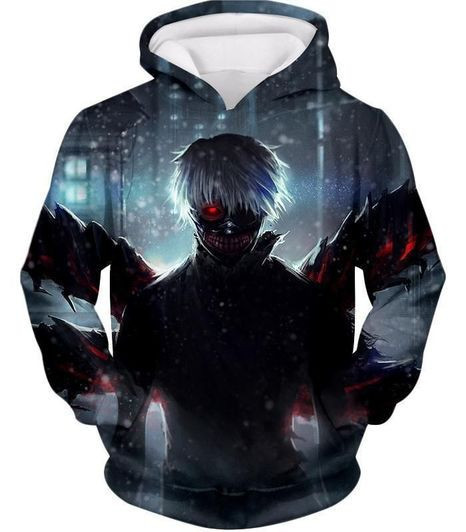 Tokyo Ghoul 3D All Over Print Hoodie & Zip Hoodie