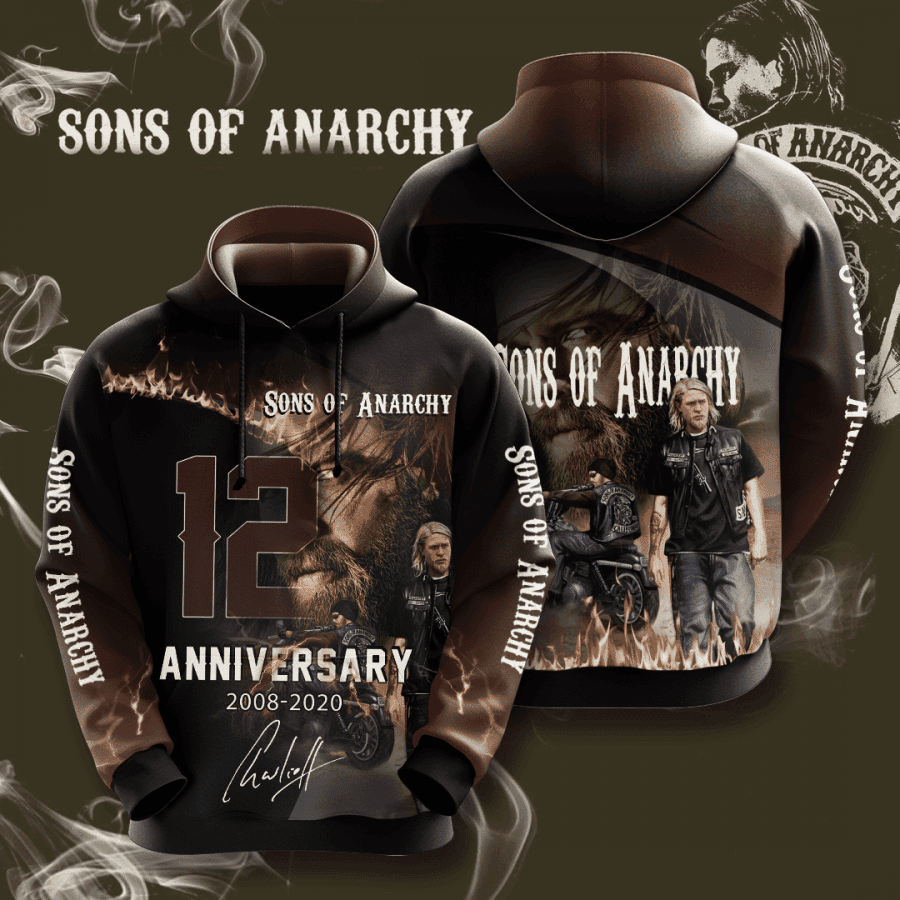 Sons Of Anarchy 3D All Over Print Hoodie & Zip Hoodie