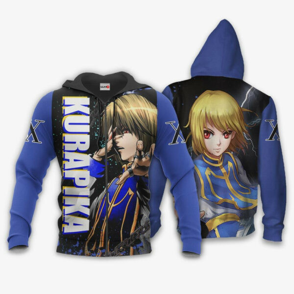 Kurapika Hunter X Hunter Anime 3k65 Cartoon 3d Hoodie Zip Hoodie 582