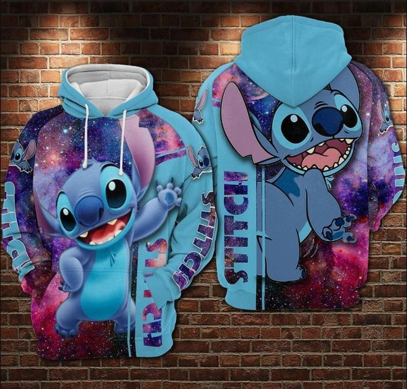 Lilo And Stitch Cute 3d Hoodie Zip Hoodie 1122