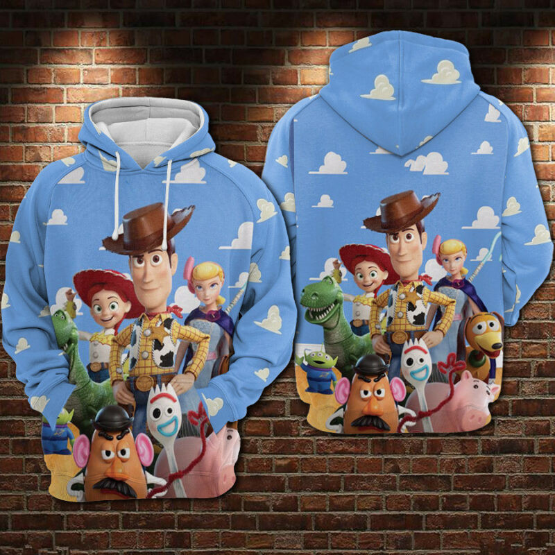 Toy Story 01 Hoodie - Zip Hoodie