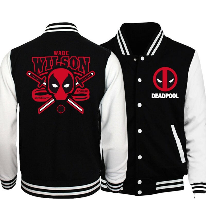 Movie Fans The Flash Fashion Men Jacket Spring Baseball Jackets Series Batman 2 Deadpool The Punisher Hoodies Men