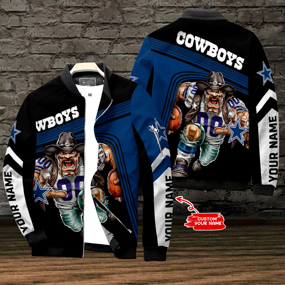 Cowboys Personalized Bomber Jacket BG572