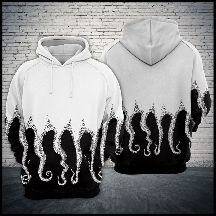 Tentacle Octopus 3D All Over Print Hoodie & Zip Hoodie