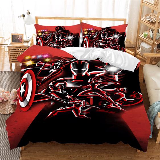 MV Bedding Set Avengers Endgame Silhouette Duvet Covers