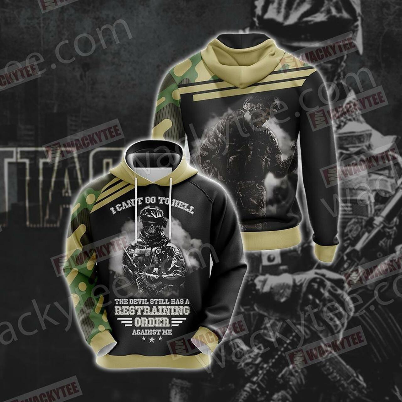 Veteran Unisex 3D All Over Print Hoodie & Zip Hoodie