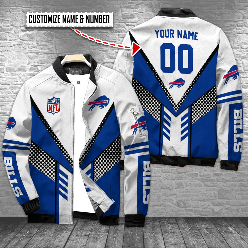 Buffalo Bills Personalized Bomber Jacket BG113