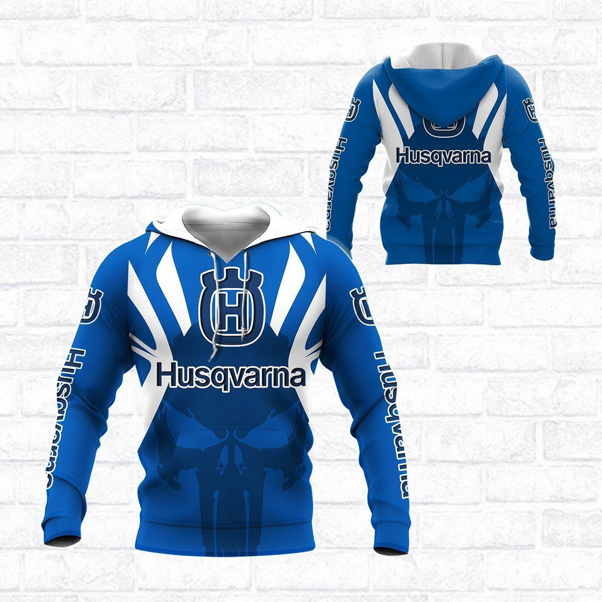 Husqvarna Shirt 996, 3d Hoodie Zip Hoodie
