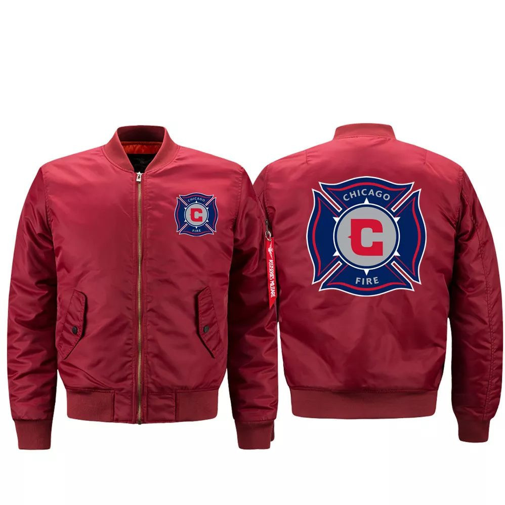 Chicago Fire Red Bomber Jacket